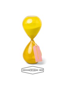 Пясъчен часовник "Жълто омбре" - 30 минути